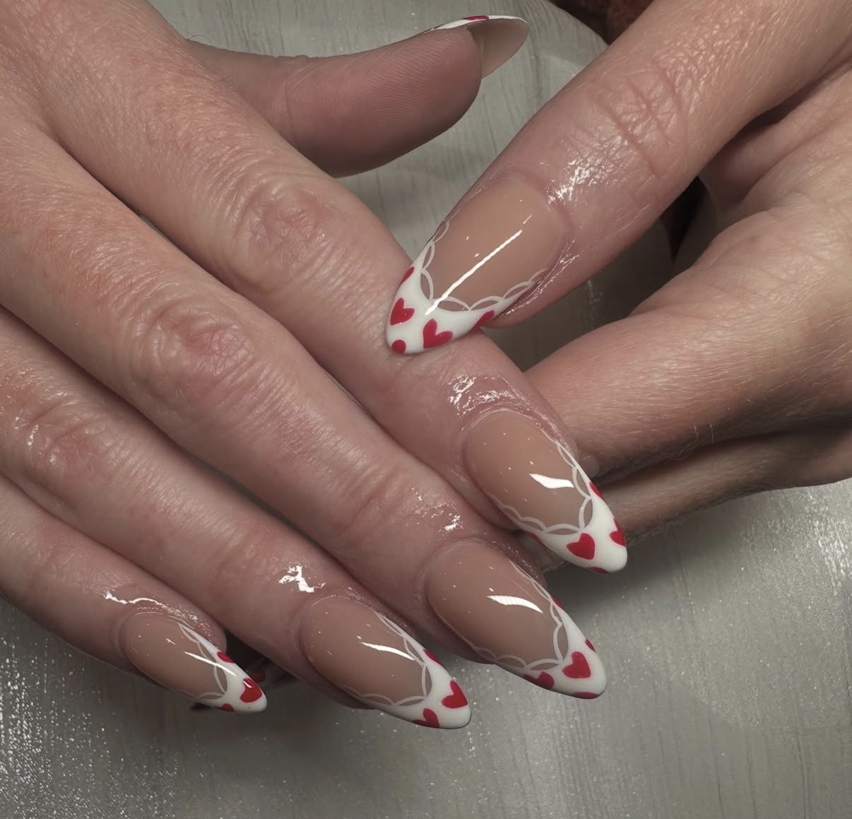 Purple Artistic Nails